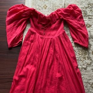 Free People Oasis Midi Dress in Talking Roses | trade!